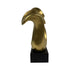 Matte Gold Abstract Sculpture Small